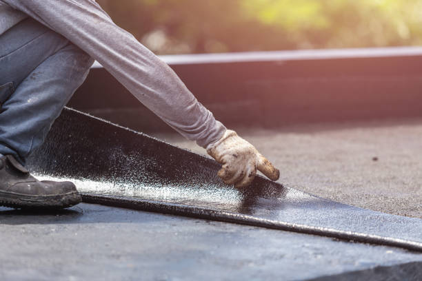 Professional Interior Drainage System technician working in Williston Park, NY